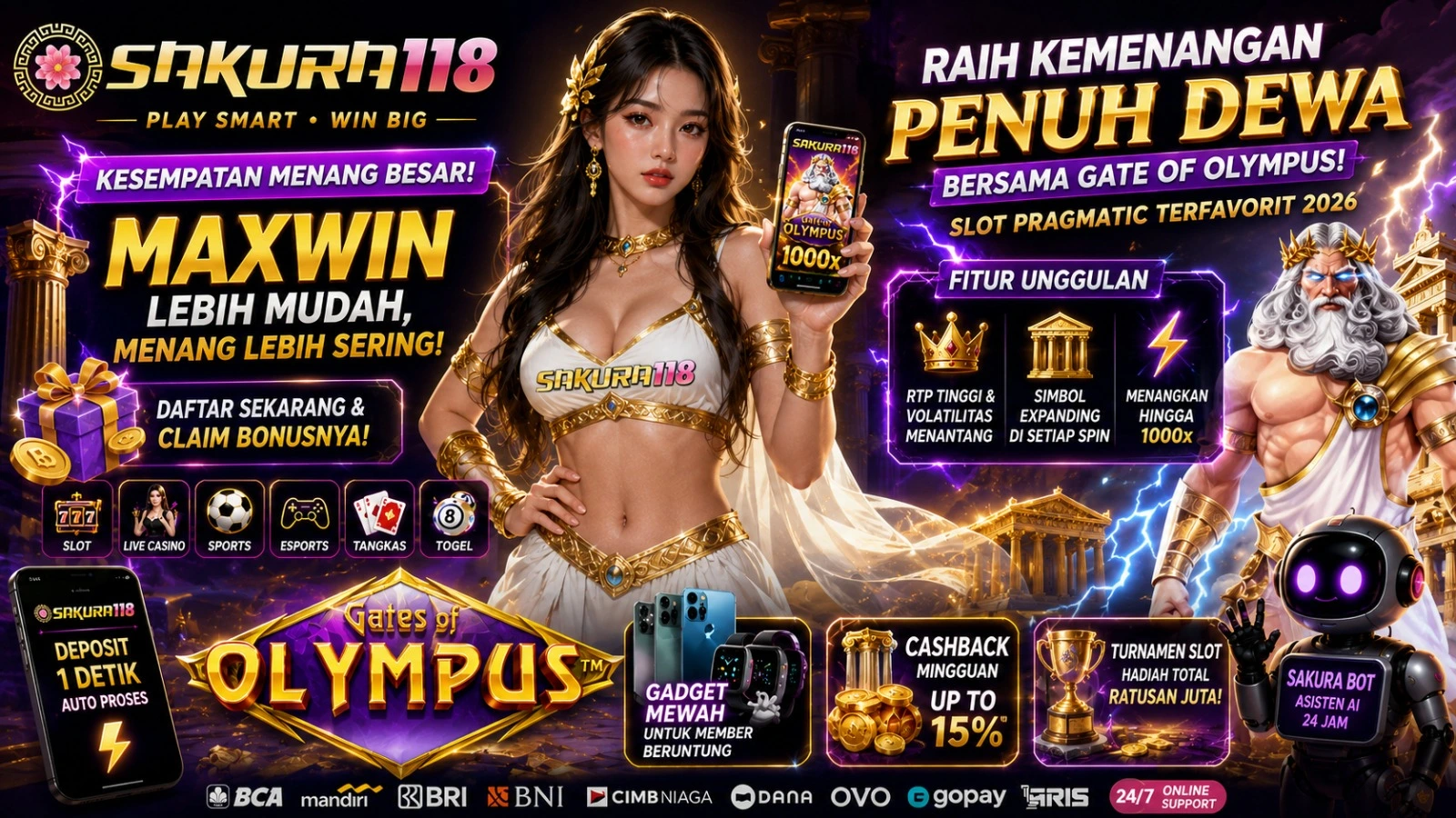 Banner utama Sakura118